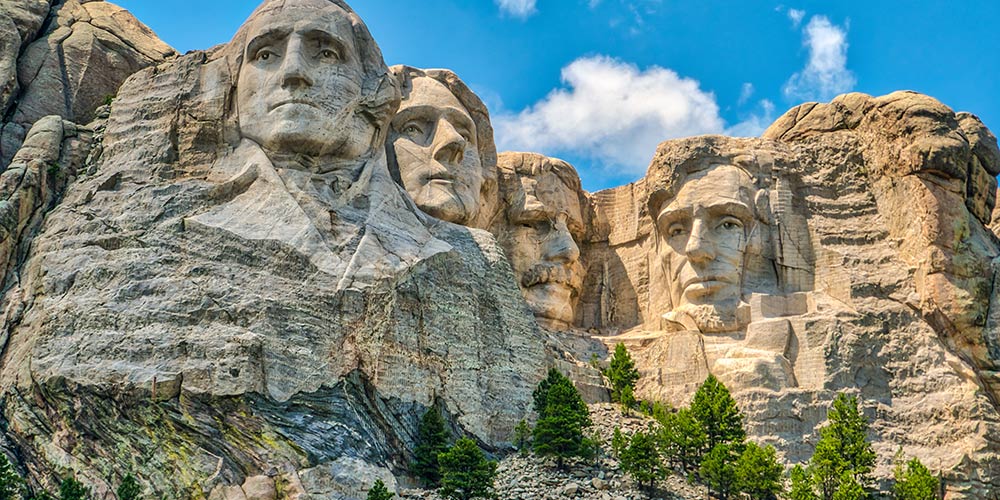 Mount Rushmore ouest sauvage